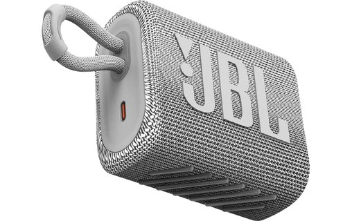 JBL GO 3 Blanc - Enceinte Bluetooth portable étanche