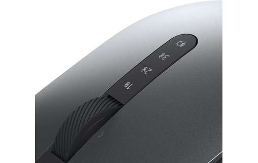 Souris sans fil pour Mac Dell MS5320W - Grise, Titane