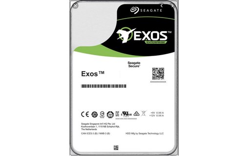 Seagate Exos X16 3.5 16000 Go Série ATA III