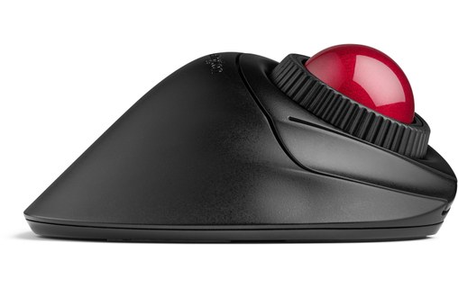 Souris sans fil Kensington Orbit Fusion - Noire, Rouge - Trackball