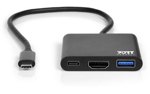 Port Designs 900140 station d'accueil Avec fil USB 3.2 Gen 1 (3.1 Gen 1) Type-C