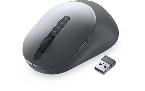 Souris sans fil pour Mac Dell MS5320W - Grise, Titane
