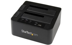 StarTech.com Duplicateur de Disque Dur à 2 Baies, Cloneur/Copieur Autonome USB 3