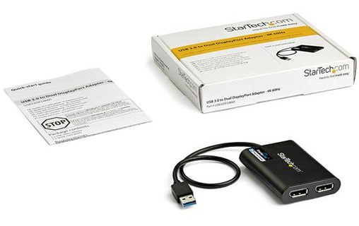 StarTech Adaptateur DisplayLink USB 3.0 vers DisplayPort 4K