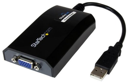 StarTech.com Adaptateur USB vers VGA - Carte vidéo USB externe pour PC et MAC -