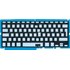 Feuille de rétroéclairage clavier ISO (EU) pour MacBook Pro 15" 2009 à 2012