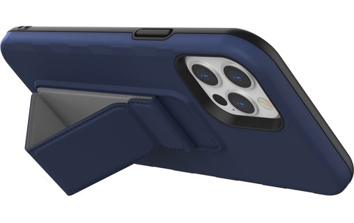 Novodio coque pour iPhone 12 & 12 Pro avec fonction Support - Bleu