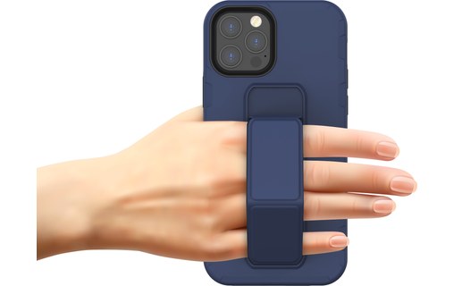 Novodio coque pour iPhone 12 & 12 Pro avec fonction Support - Bleu