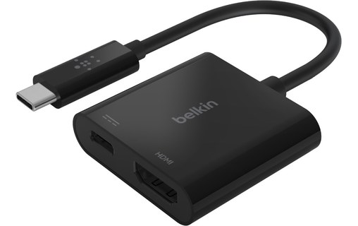 Belkin Adaptateur USB-C vers HDMI 4K 60 Hz + recharge