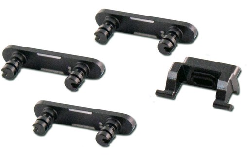 Lot de 4 boutons pour iPhone 8 Plus Noir (Volume, vibreur, power)