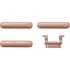 Lot de 4 boutons pour iPhone 8 Plus Or (Volume, vibreur, power)