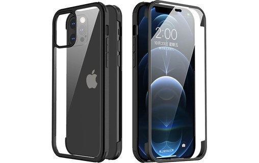 Valenta Full Cover Tempered Glass - Coque intégrale pour iPhone 12 & 12 Pro