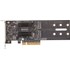 Carte PCIe Synology M2D18 - Adaptateur pour 2 SSD M.2 NVMe / SATA