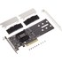 Carte PCIe Synology M2D18 - Adaptateur pour 2 SSD M.2 NVMe / SATA
