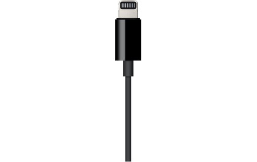 Apple - Câble Lightning vers audio 3,5 mm - Noir