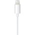 Apple - Câble Lightning vers audio 3,5 mm - Blanc