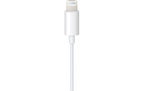 Apple - Câble Lightning vers audio 3,5 mm - Blanc