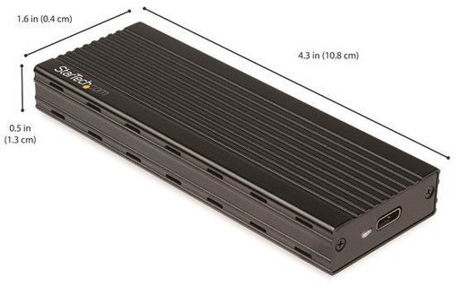 StarTech.com Boîtier disque dur externe USB 3.1 Type C vers SSD M.2 NVMe