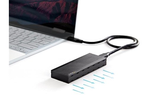 StarTech.com Boîtier disque dur externe USB 3.1 Type C vers SSD M.2 NVMe
