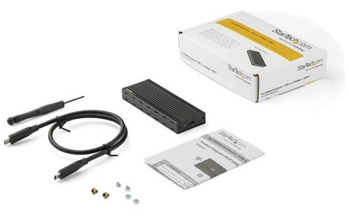 StarTech.com Boîtier disque dur externe USB 3.1 Type C vers SSD M.2 NVMe