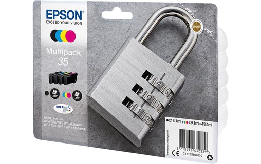 Encre Epson 35 Multipack 4 couleurs - C13T35864010