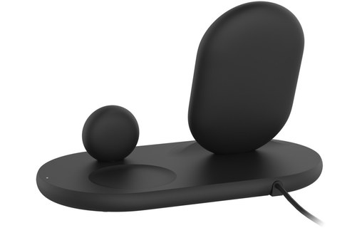 Belkin Boost Charge Noir - Station de recharge pour iPhone, Apple Watch, Airpods