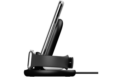 Belkin Boost Charge Noir - Station de recharge pour iPhone, Apple Watch, Airpods