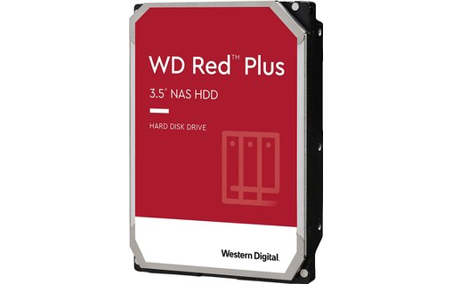 4 To SATA III 3,5 Western Digital RED PLUS - Disque dur pour NAS