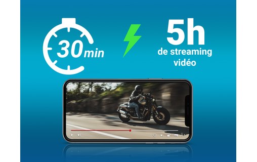 Pack Novodio C-Charge 20 + Câble Lightning vers USB-C