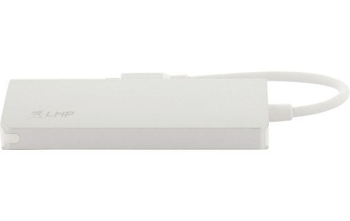 LMP USB-C Video Hub Argent - Dock USB-C vers HDMI, USB 3.0 et USB-C