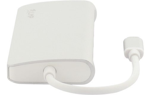 LMP USB-C Video Hub Argent - Dock USB-C vers HDMI, USB 3.0 et USB-C
