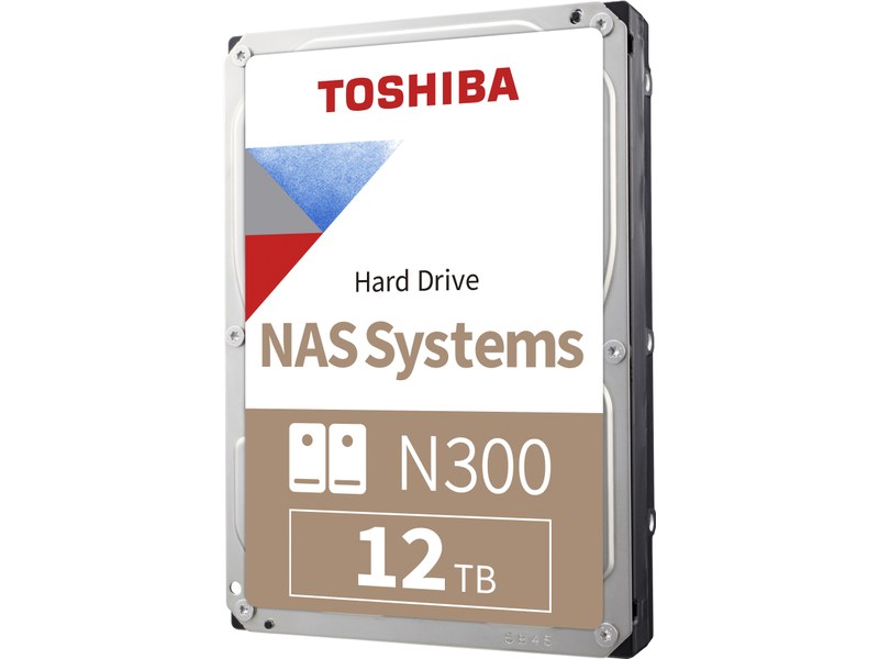 12 To Toshiba N300 SATA III 3,5 7200 tr/min 256 Mo HDWG21CUZSVA - Disque  dur interne - Toshiba