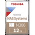 Toshiba N300 12 To - Disque dur 7200 tr/min pour NAS - HDWG21CUZSVA