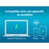 Novodio C-Charge 65-Chargeur MacBook Pro USB-C 65 W + câble USB-C vers lightning