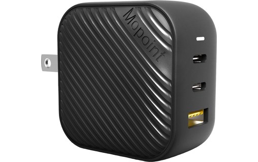 Mopoint chargeur 65 W GaN - 2x USB-C Power Delivery / 1x USB-A Quick Charge