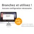 Kit clavier et souris USB-A pour Mac - Argent - Novodio