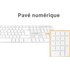 Kit clavier et souris USB-A pour Mac - Argent - Novodio