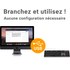 Novodio Touch Keyboard USB-A Gris Sidéral - Clavier AZERTY Mac