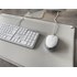 Novodio Optical Mouse USB-C Argent - Souris optique filaire 1600 DPI Mac/PC