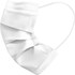 KAPP - Lot de 10 masques Blancs lavables 3 plis 4 couches - Made in France
