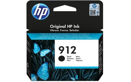 HP Cartouche jet d'encre 912 - Noir - Jet d'encre - 300 pages...