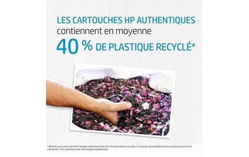 HP Cartouche jet d'encre 912 - Noir - Jet d'encre - 300 pages...