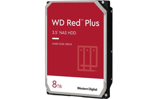 8 To SATA III 3.5 Western Digital Red Plus - Disque dur pour NAS