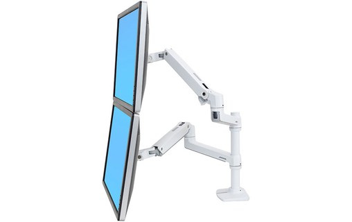 Ergotron LX Series 45-492-216 support d'écran plat pour bureau 61 cm (24") Blanc