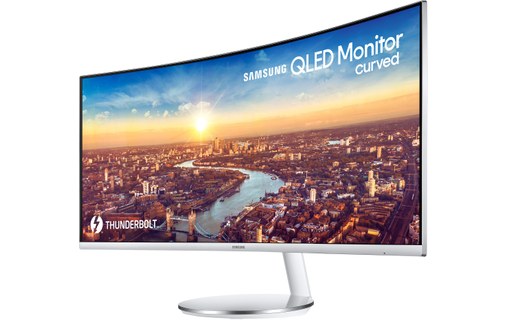 Écran Gaming Incurvé 34" Samsung CJ791 - HDMI/DisplayPort/Thunderbolt 3