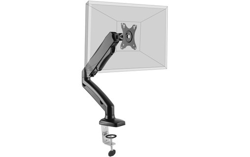 Port Designs 901104 support d'écran plat pour bureau 81,3 cm (32") Pince Noir