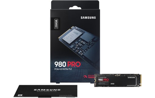 Samsung 980 PRO 250 Go - SSD M.2 NVMe PCIe 4.0