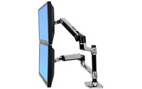 Ergotron LX Series Dual Stacking Arm 61 cm (24") Argent