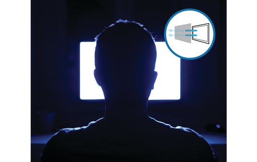 Kensington Filtre de confidentialité amovible à 2 directions pour ordinateurs po