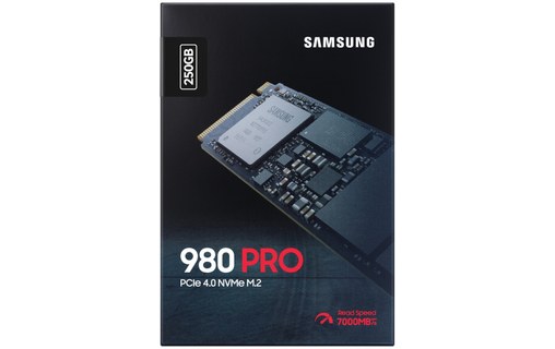 Samsung 980 PRO 250 Go - SSD M.2 NVMe PCIe 4.0